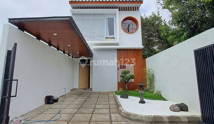 Rumah Konsep Jepang Mewah Full Furnished Dekat Jogja City Mall  1