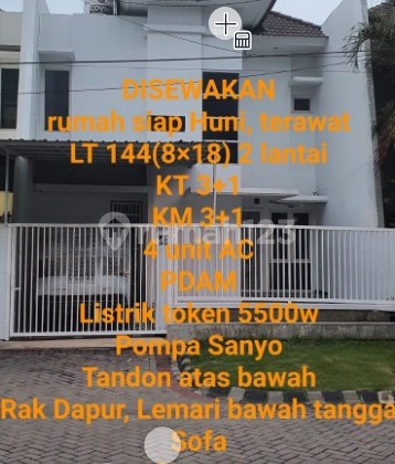 Disewakan Rumah 2 Lantai di Pondok Tjandra Indah Siap Huni Baru Renov Disewakan Rumah 2 Lantai di Pondok Tjandra Indah Siap Huni Baru Renov