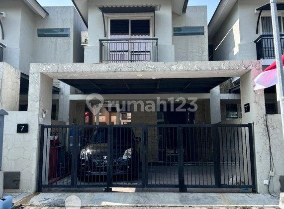 Dijual Rumah 2 Lantai Model Minimalis di Perumahan Cluster Topaz Pondok Tjandra Indah