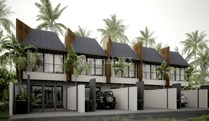 Off plan Modern Tropical Townhouse In Kuta 1