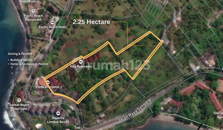 Unblock 180Deg Ocean View Peninsula Land - Senggigi, Lombok