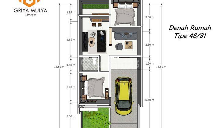  Rumah Hunian Nyaman Harga Termurah Dekat Kampus Uny Gunungkidul 8