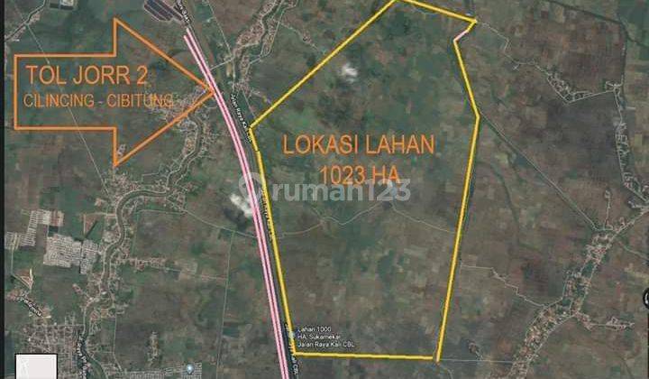 Dijual Murah Lahan Strategis Shm Sertifikat Hak Milik 1023 Hectare Di Suka Mekar Tambelang, Tambelang 4