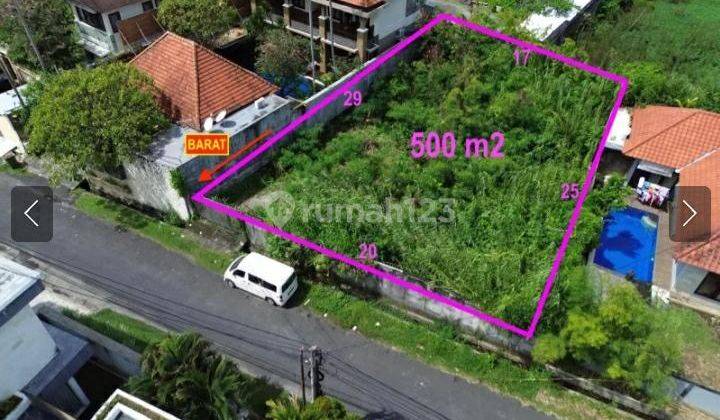 Dijual Tanah Strategis di Jalan Saraswati Seminyak 1