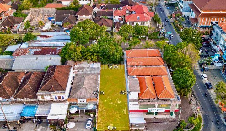 Dijual Lahan Kavling Komersil di Jalan Utama Merdeka Renon 2