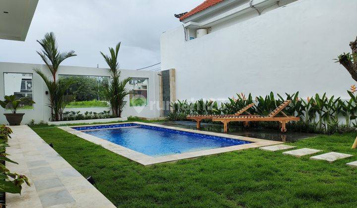 For Rent Brand New Villa With Paddy Field View In Tibubeneng  2