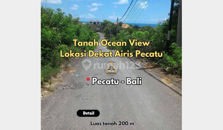 Tanah Ocean View Berlokasi di Dekat Airis Pecatu 1