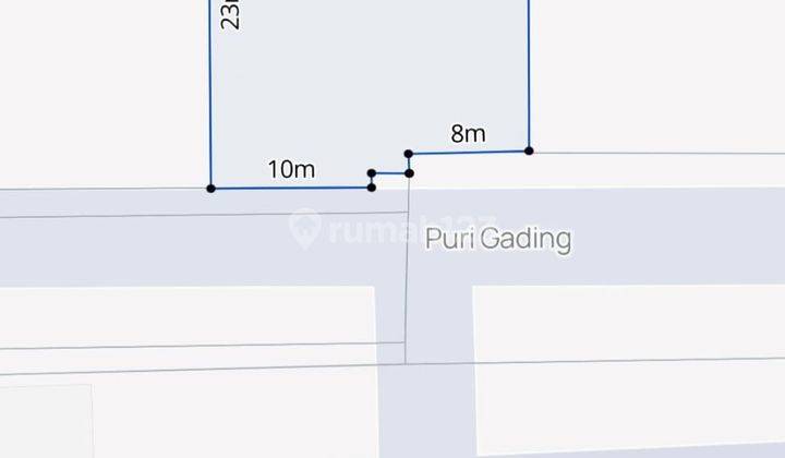 Dijual Tanah Premium di Jalan Utama Puri Gading Jimbaran 2