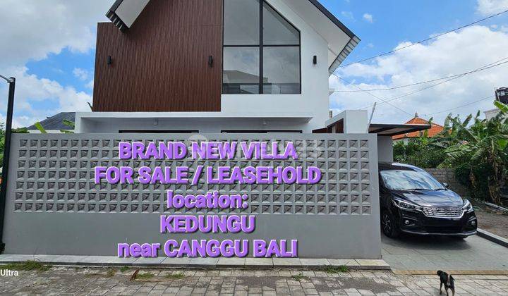 Brand New Mezzanine Villa 2 Floors In Kedungu Bali 1