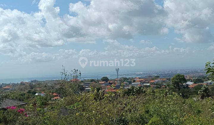 Dijual Tanah Ocean View di Jalan Bingin Sari Jimbaran 1