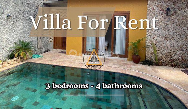 For Rent Industrial Aesthetic Villa in Jimbaran 1