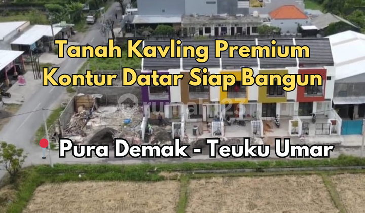 Premium Land Plot Ready to Build Location in Pura Demak Denpasar 1