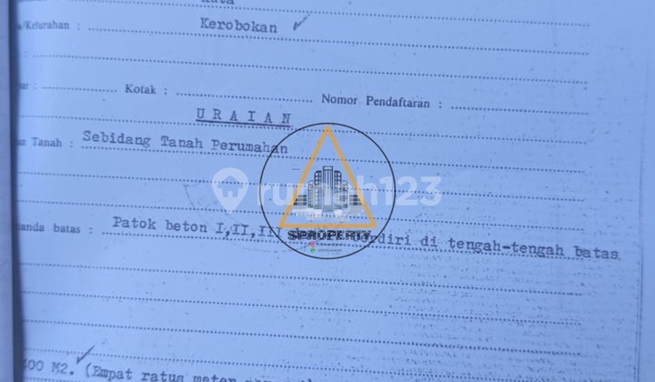 Tanah Bonus Bangunan Rumah Berlokasi di Jalan Gunung Patas 2
