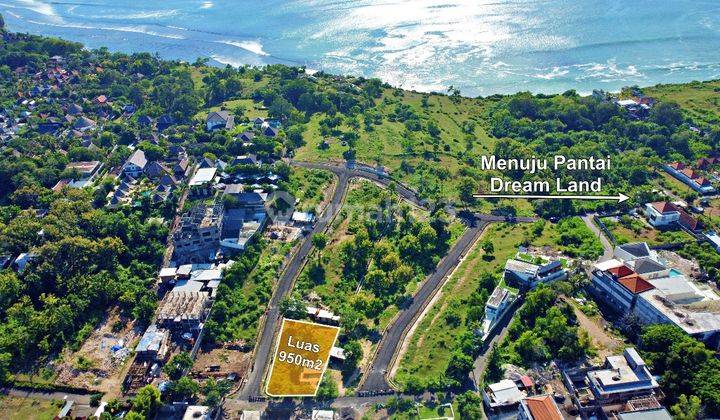 Sebidang Tanah Ocean View di Kawasan Wisata Pantai Bingin Pecatu 2