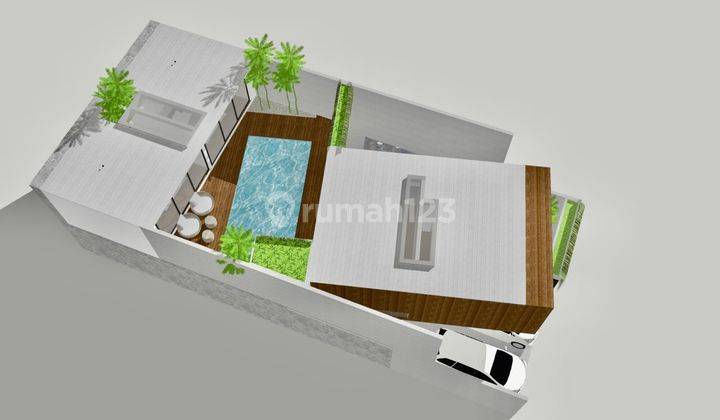 Dijual Off Plan Villa Design Modern Tropical di Pecatu 2