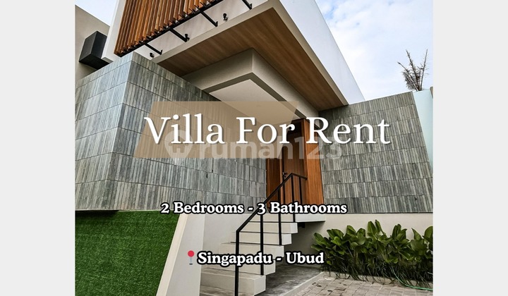 Yearly Rental Brand New Villa in Ubud Bali 1