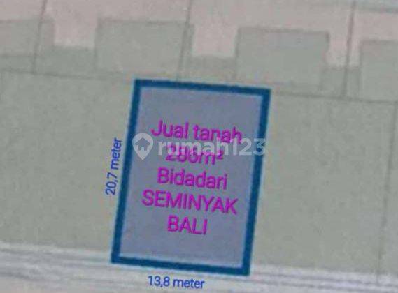 Commercial Land for Sale Ready to Build on Jalan Bidadari Seminyak 2