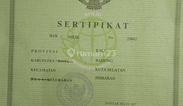 Dijual Tanah Murah Kawasan Kampus Unud Di Jimbaran 2