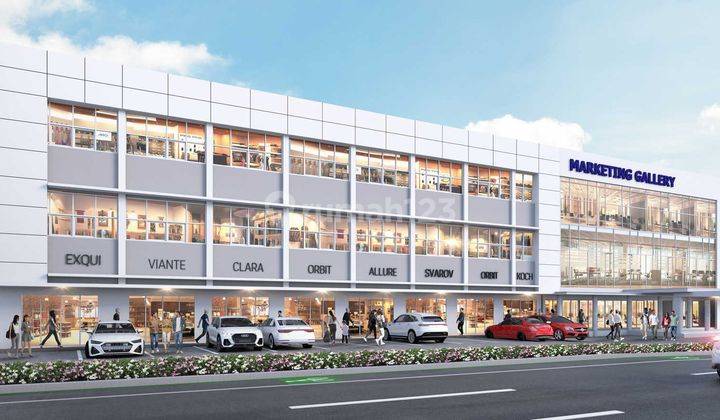 Ruko Strategis Calico Square Paramount Petals Dekat Akses Tol 9