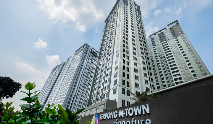 Dijual Murah M-Town Signature 2 BR 64M² Full Furnished Gading Serpong Nego