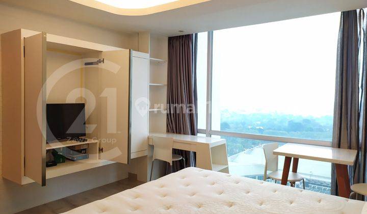 Di Jual Apartemen U Residence Studio Lantai Sedang Furnished 2