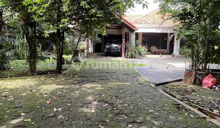 Tanah Luas Bonus Rumah Di Kebayoran Lama Pinggir Jalan Raya