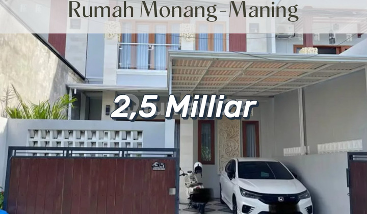 Modern Minimalist House Big Sale in Monang Maning - Ready to Occupy & Strategic Location