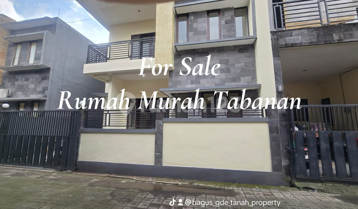 Rumah 2 Lantai Siap Huni - By Pass Soekarno, Tabanan