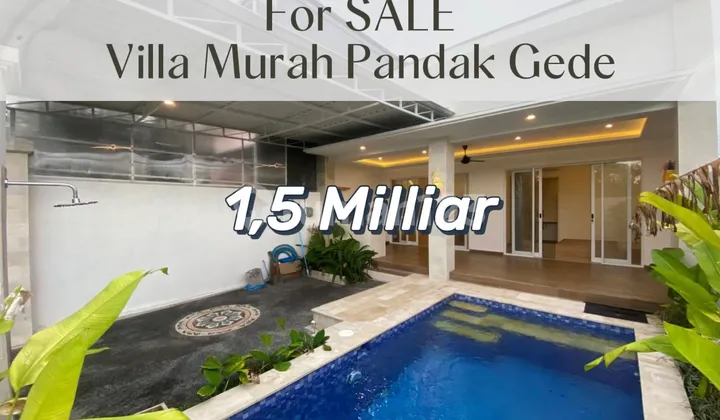 For Sale 2 Bedroom Villa in Pandak Tanah Lot - Brand New & Ready to Live In