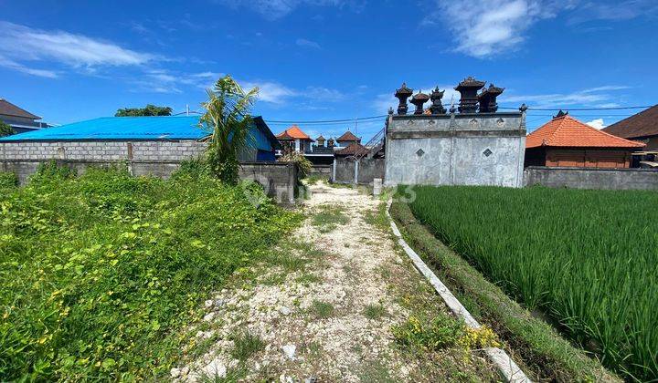 Jual Tanah 470 M2 View Persawahan di Kedunggu 1