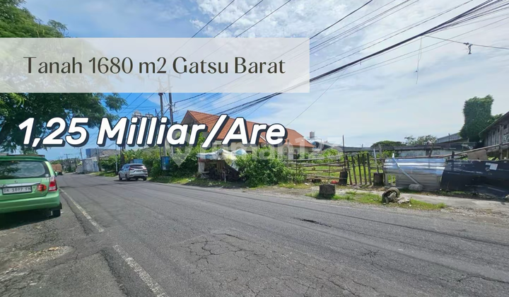 For Sale Kavling Strategis 2 Akses - Ideal untuk Gudang & Kantor di Kawasan Gatsu Barat