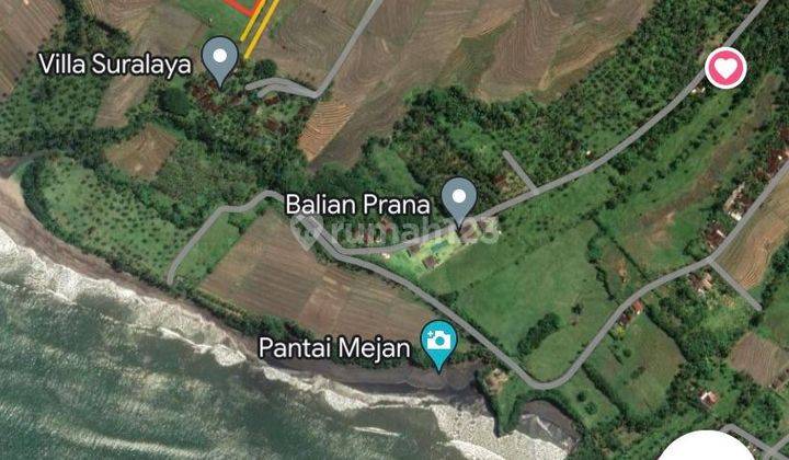 Jual Tanah Buc 2560 M2 di Balian Beach 2