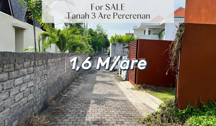 For Sale Tanah Kavling Langka Siap Bangun Villa Di Prerenan