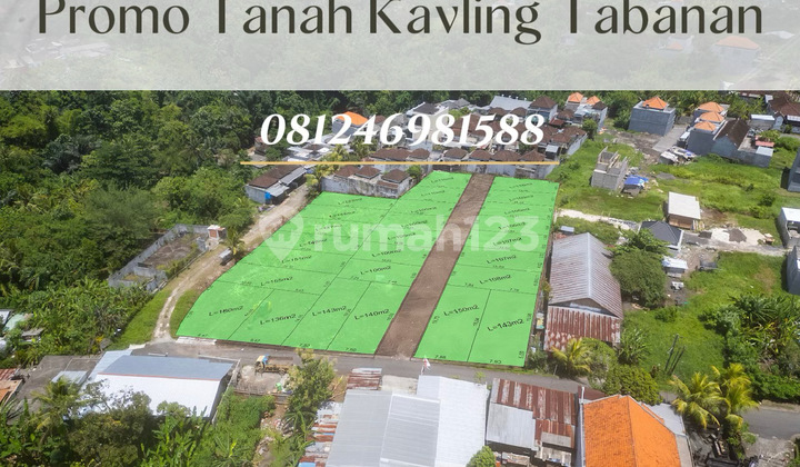 Premium Land Plots in the Heart of Tabanan City