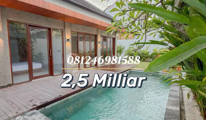 Villa Brand New Canggu - 3 Bedroom, View Sawah, Lingkungan Tenang & Eksklusif Villa Brand New Canggu - 3 Bedroom, View Sawah, Lingkungan Tenang & Eksklusif