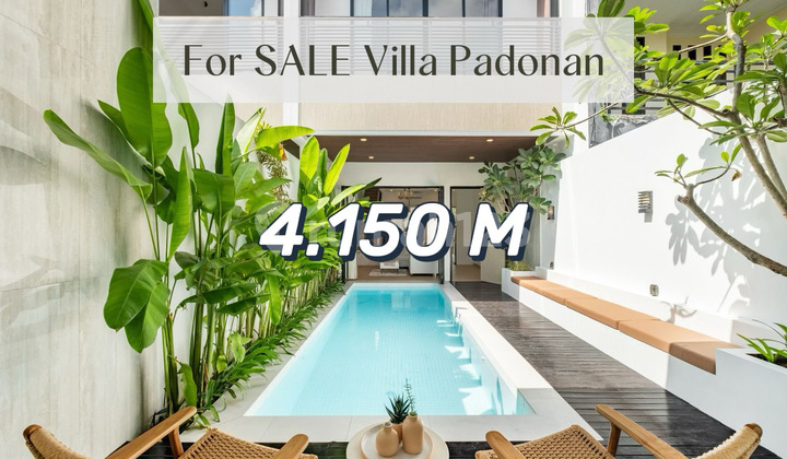 *for Sale – Brand New Villa Modern Di Padonan, Canggu, Bali*