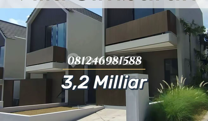 Rumah Mewah Full Furnish dengan Kolam Renang di Jimbaran Hijau Rumah Mewah Full Furnish dengan Kolam Renang di Jimbaran Hijau