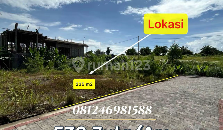 Tanah Langka Kedungu - Lokasi Strategis Dekat Pantai