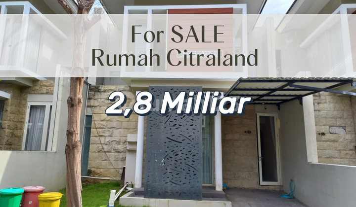 Rumah Mewah 2 Lantai Di Kawasan Elite Citraland Cargo – Denpasar Barat