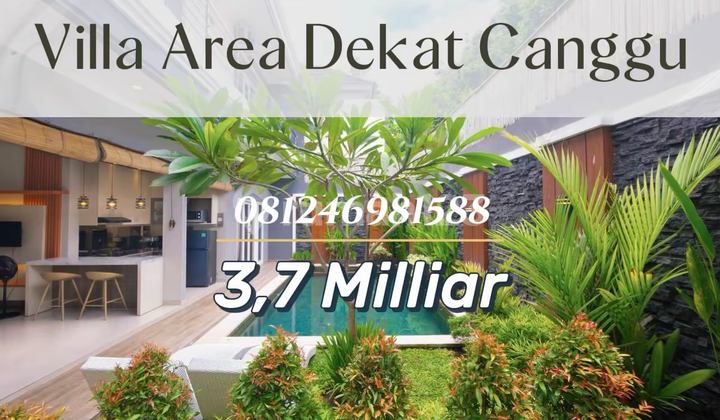 Modern Minimalist 2-Story Villa in Canggu - Ready to Occupy and for Investment Modern Minimalist 2-Story Villa in Canggu - Ready to Occupy and for Investment