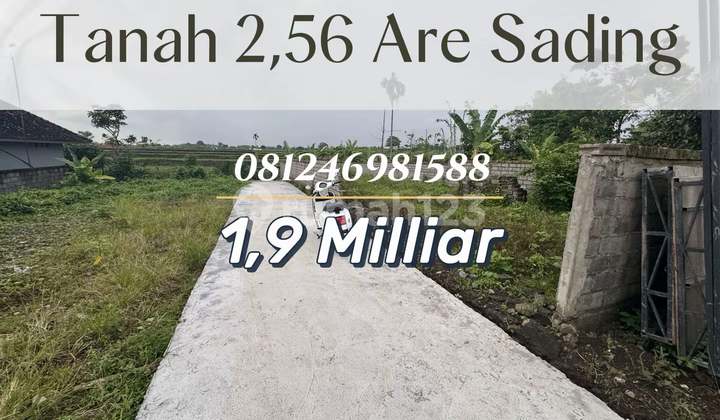 For Sale Fast Strategic Land on Main Road Sading - Darmasaba