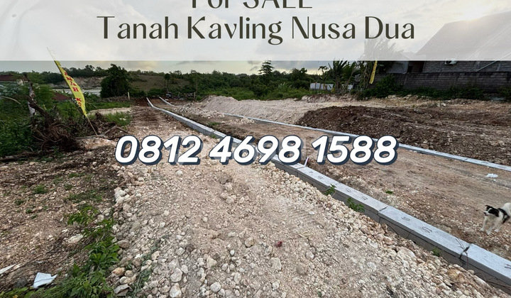 Premium Plot of Land in the Kampial Area, Kutuh - Nusa Dua