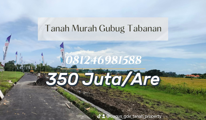 Strategic Land Plot Near the Beach - Smart Investment in Tabanan Strategic Land Plot Near the Beach - Smart Investment in Tabanan