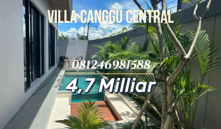 Villa Canggu Price Drop - Premium Investment in Tourism Zone Villa Canggu Price Drop - Premium Investment in Tourism Zone