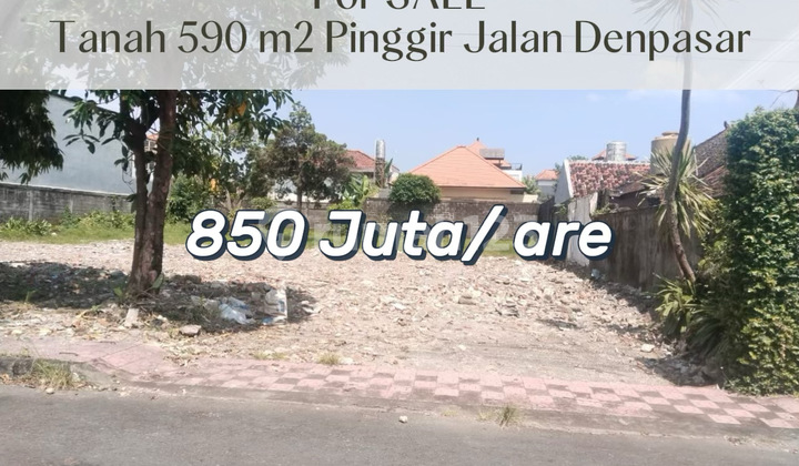 Tanah Strategis Di Jalan Utama Denpasar - Investasi Ideal Untuk Rumah, Kost, Atau Usaha Tanah Strategis Di Jalan Utama Denpasar - Investasi Ideal Untuk Rumah, Kost, Atau Usaha