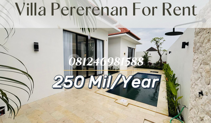 Yearly Rent | Private Villa Near Pantai Lima - Pererenan