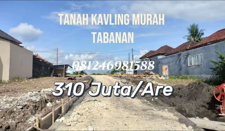 Tanah Kavling Siap Bangun - Investasi Strategis Tabanan