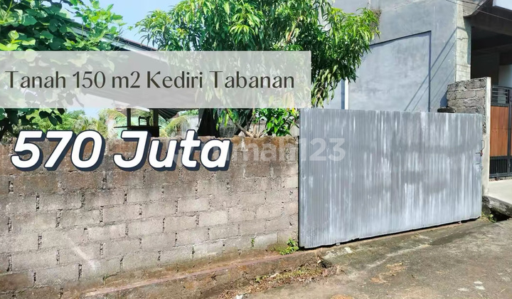 For Sale - Tanah Perumahan Strategis dengan Potensi View Menarik di Kediri Tabanan