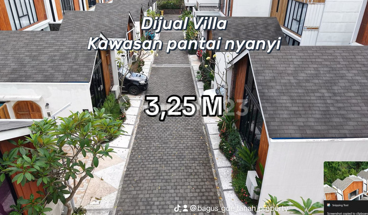 Dijual Villa Modern Skandinavia – Dalam Kawasan Prestisius Nuanu City, Dekat Pantai Nyanyi Tabanan