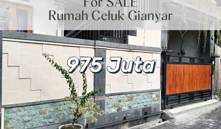 Ready-to-Occupy House in the Strategic Area of Celuk, Sukawati.